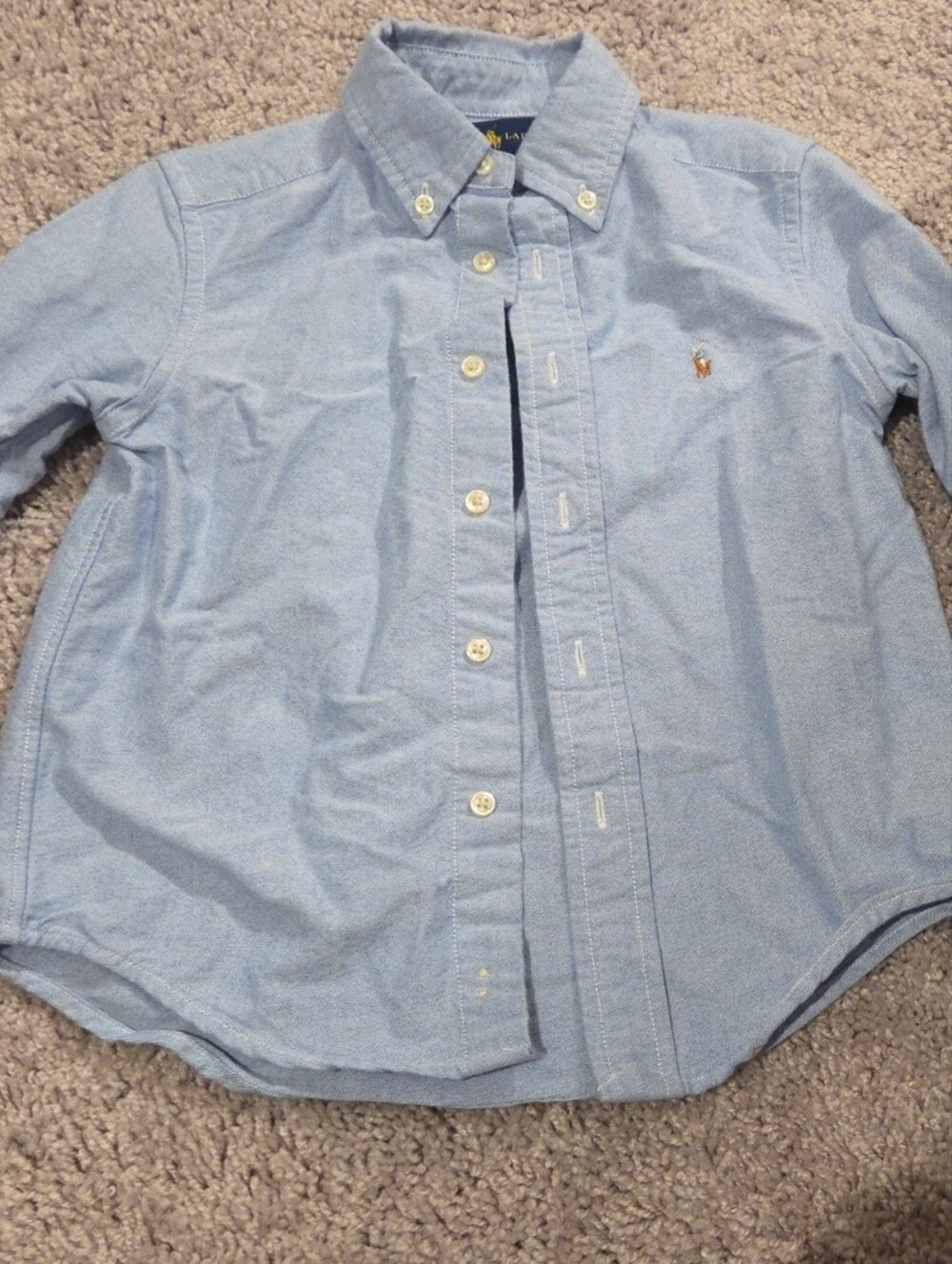 Polo by Ralph Lauren Light Blue Button-Down Shirt